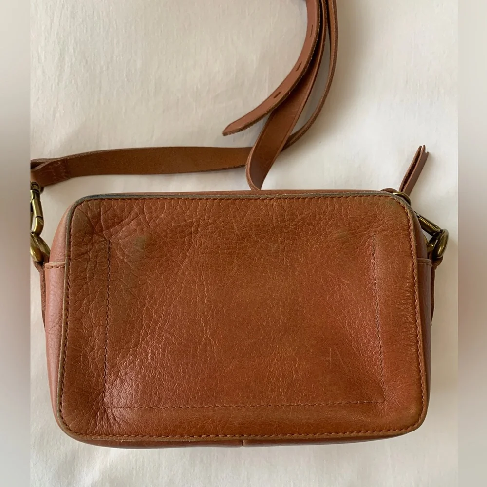 Madewell Tan Leather Crossbody Bag - Picture 4 of 7